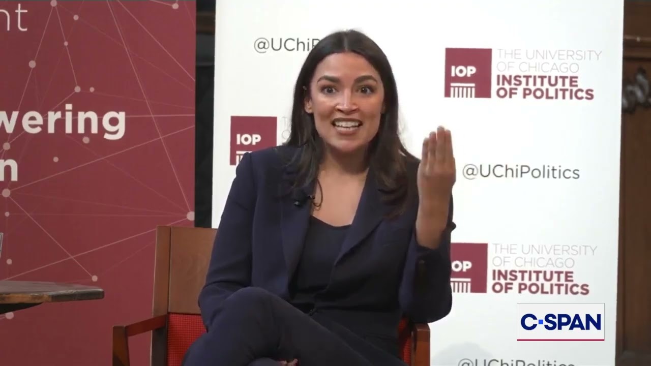 Rep. Alexandria Ocasio-Cortez (D-NY) to Fellow Congressman at Orientation: 'You mean me?'