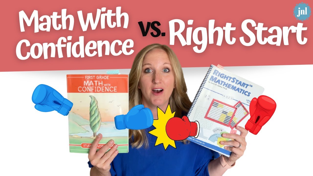 MATH WITH CONFIDENCE & RIGHT START MATH Comparison