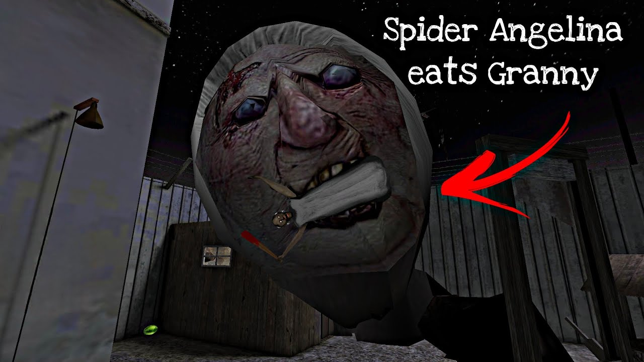 Trying All weapons to kill Spider Angelina (Granny Update 1.8.1)