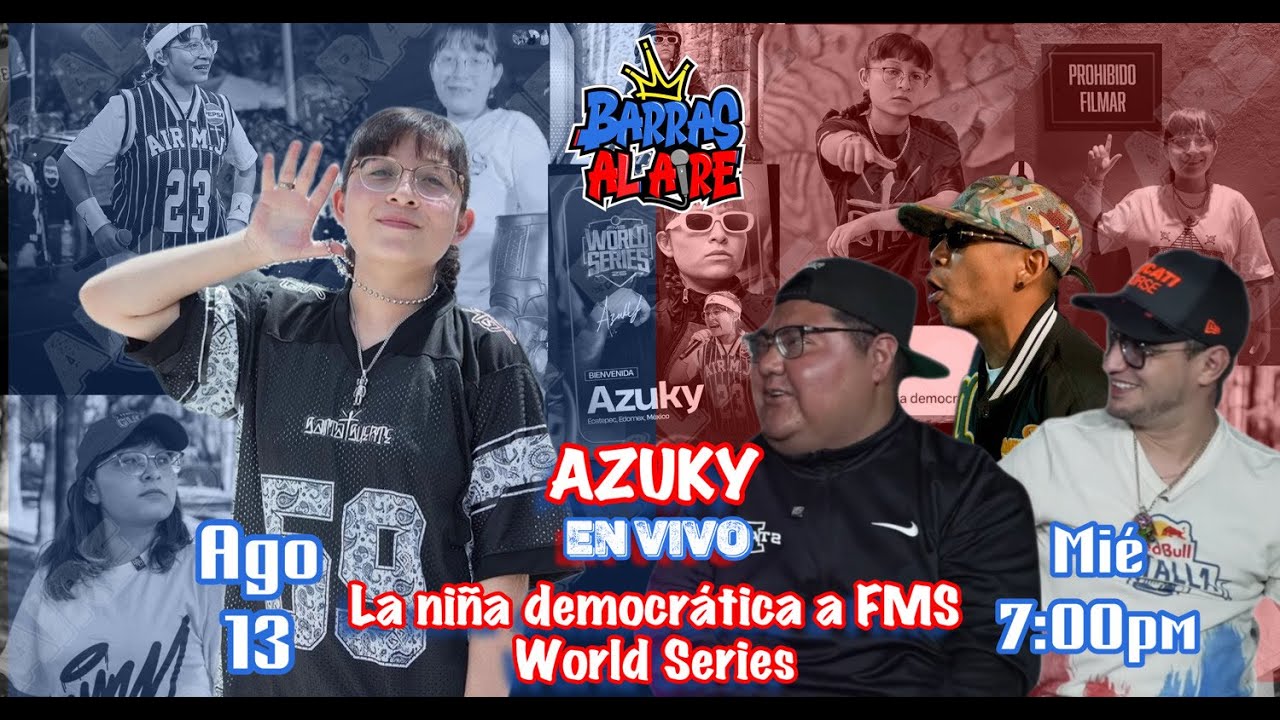 AZUKY. La niña democrática a FMS World Series!