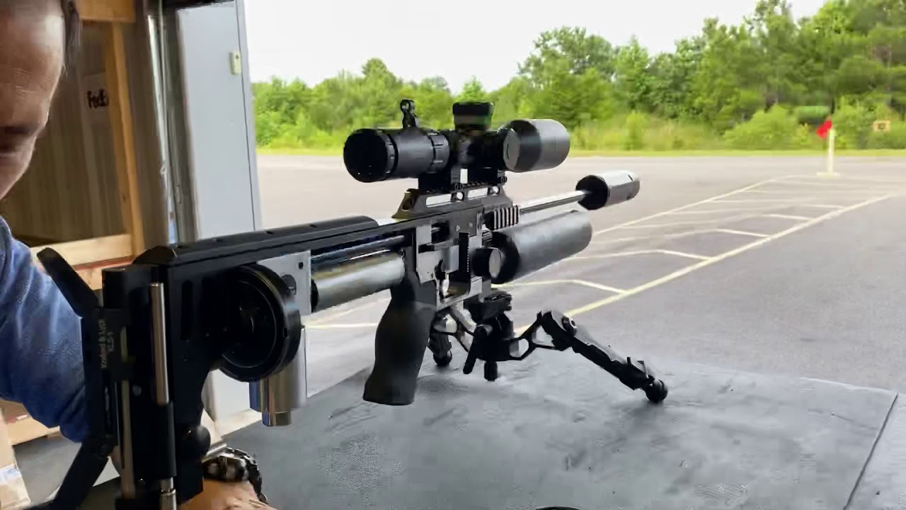 FX impact.22 shooting EXACT jumbo monster 25.4gn 1075fps