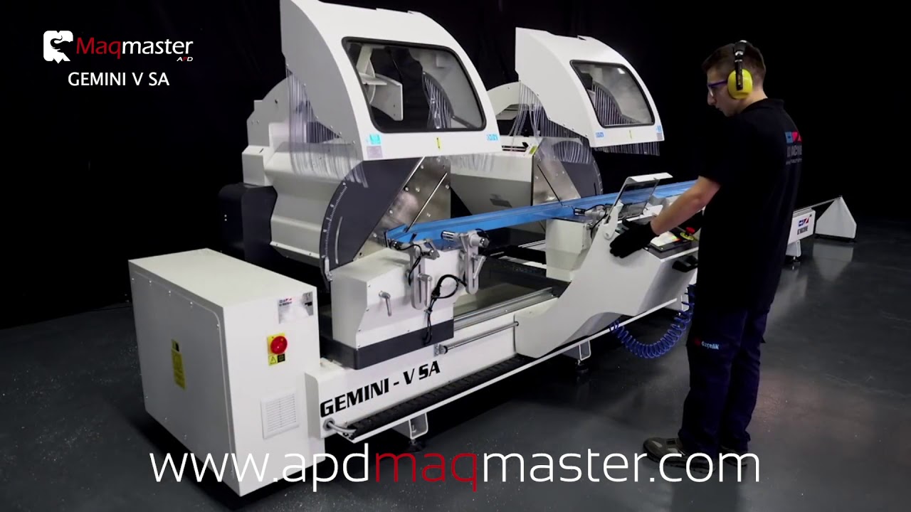GEMINI V SA - Tronzadora doble cabezal -  APD MAQMASTER