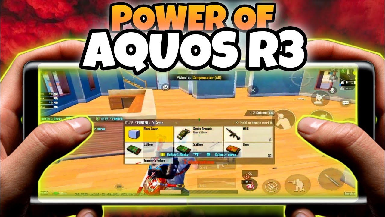 AQUOS R3 IN 2023 😍 POWER OF AQUOS R3 🔥 PUBG MOBILE