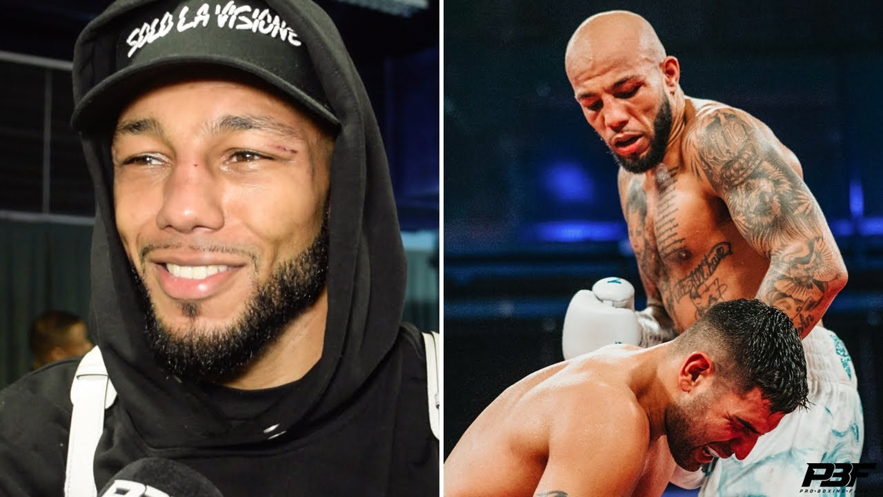 LYNDON ARTHUR IMMEDIATE REACTION TO BRUTALLY KNOCKING OUT BRAIAN SUAREZ AFTER GETTING DROPPED