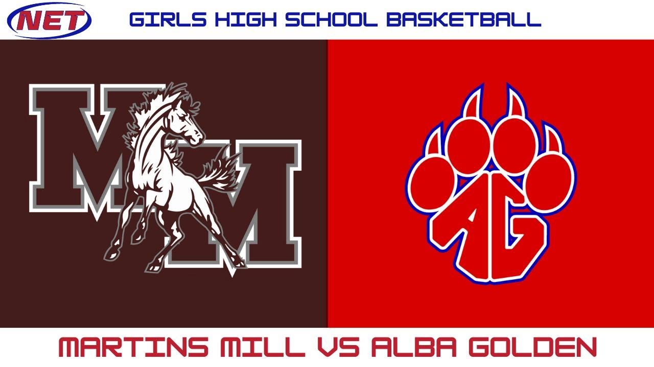 HS Girls Basketball: Martins Mill vs Alba Golden
