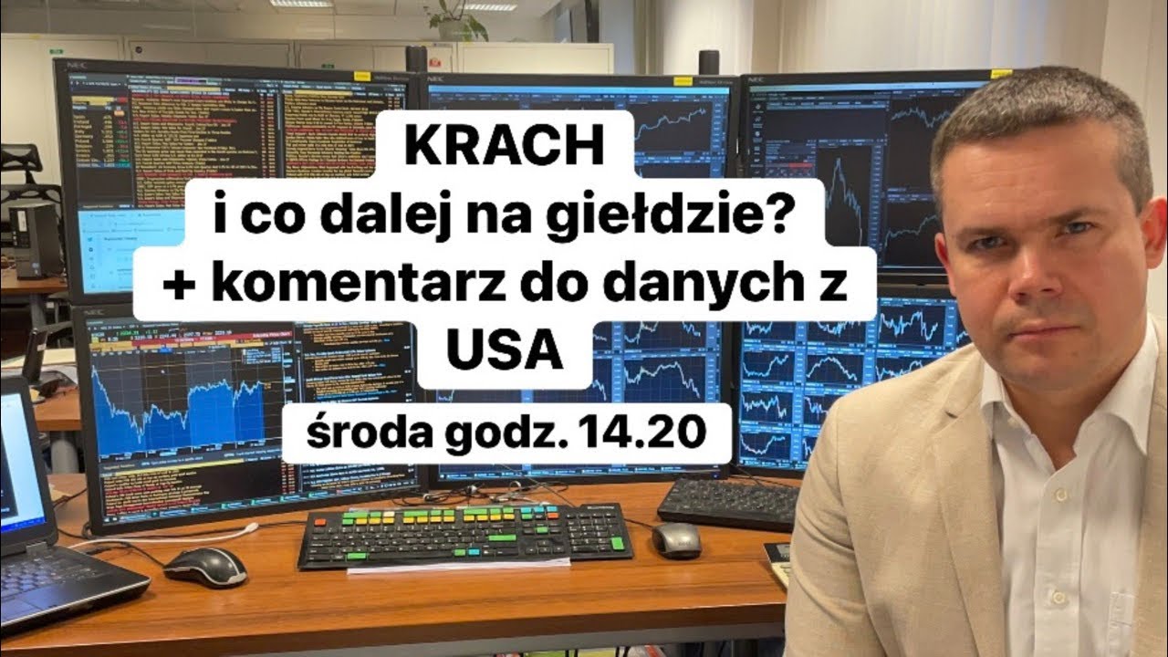 🔥KRACH i co dalej na giełdzie?🔥