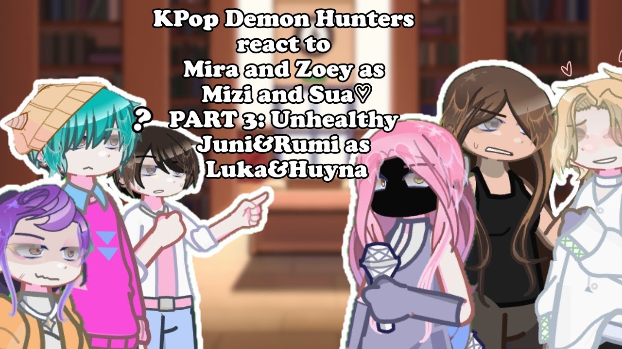 [PUT ON 2X] KPop Demon Hunters react to Rumi&Jinu as Huyna&Luka FULL + NEW PART [Disconnected]