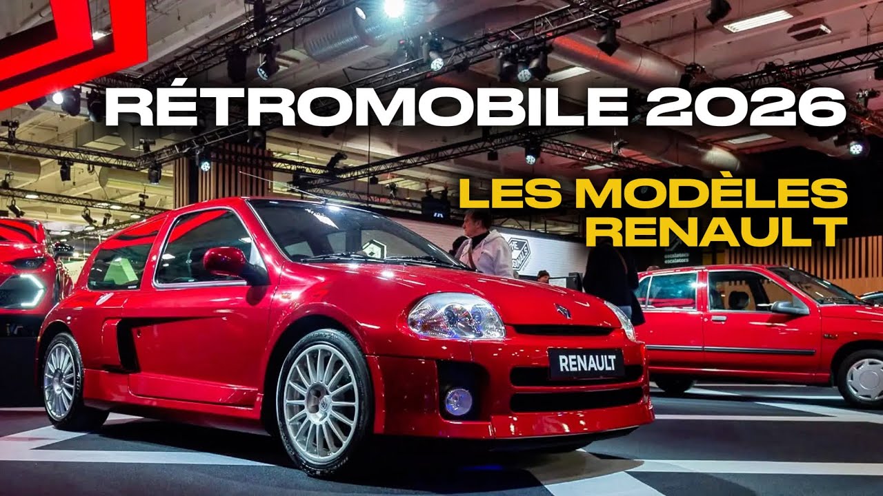 Renault à RÉTROMOBILE 2026 | Reportage 