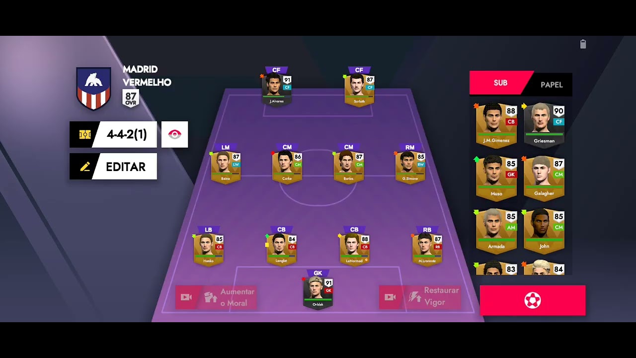 Primeira rodada da Champions league no football 2026