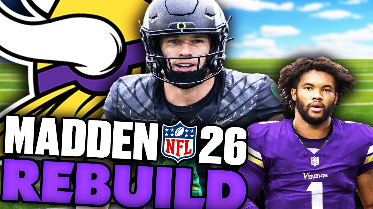 I Rebuilt The Minnesota Vikings After They Signed Kyler Murray! Madden 26 Franchise