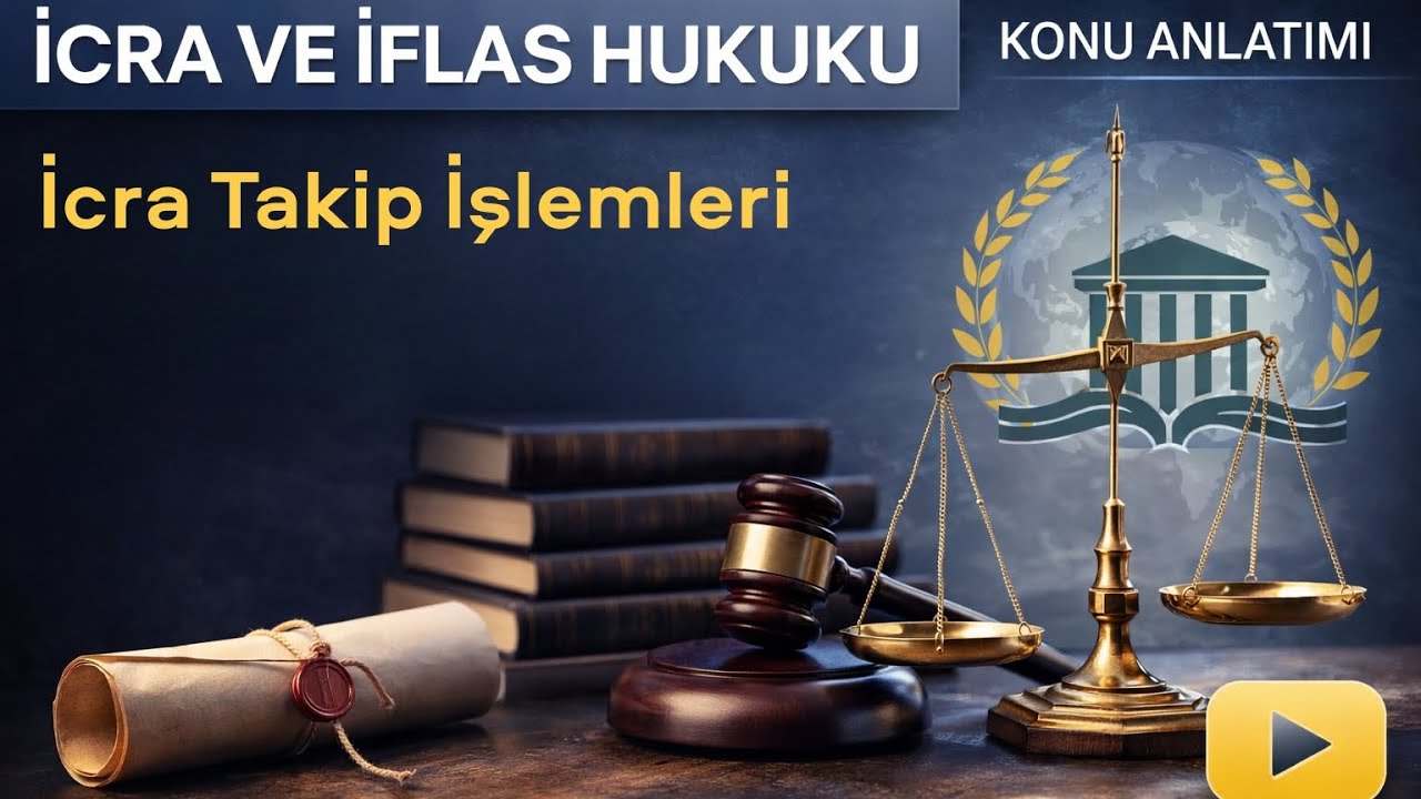 İcra ve İflas Hukuku - Konu Anlatımı - İcraTakip İşlemleri