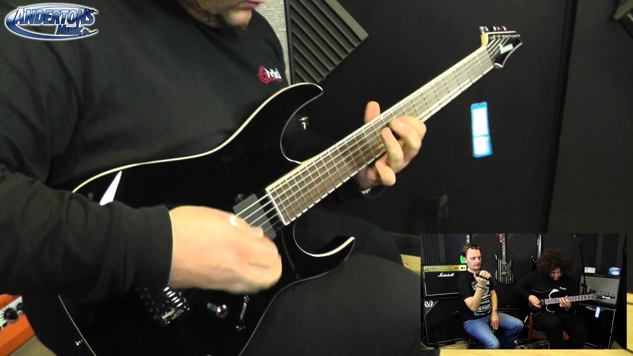 Ibanez Iron Label RGIB6 Baritone Guitar Demo - Dirty!!