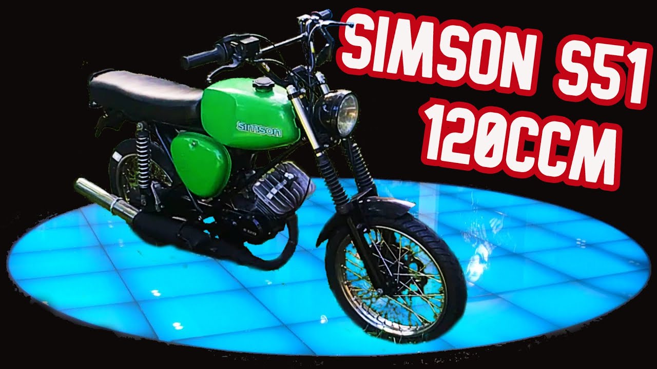 Simson S51 120ccm Bigbore VS ZT90N STAGE 3 Ausfahrt zum PZ Tuningtreffen