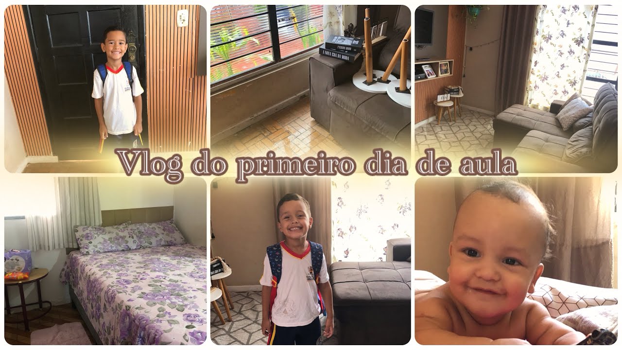 Vlog:Preimeiro dia de aula + rotina do lar 