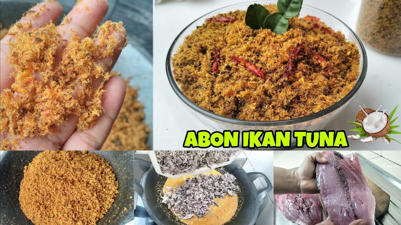Abon Ikan Tuna Simple Bisa Disimpan Lama|| Pakai Santan Lebih Gurih dan Enak Banget
