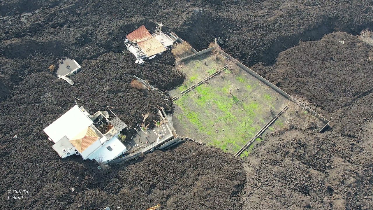 La Palma Drone: Fortune of Agro Rincon (avocado company). 4K 60 fps. 07.12.21