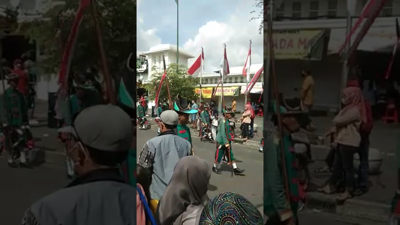 pawai barade di jln malioborro jogyakarta 2022