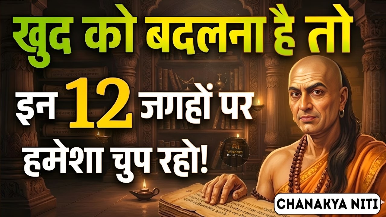 हर समझदार इंसान इन 12 जगहों पर चुप रहता है | Chanakya Niti Motivation