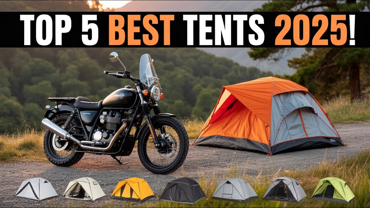Top 5 Best Tent For Motorcycle Camping 2026!