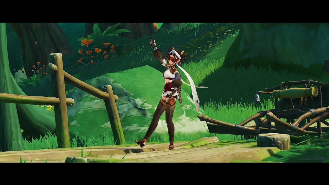[CINEMATIC] Dancing Eremite in Sumeru (with CLOSE-UP)