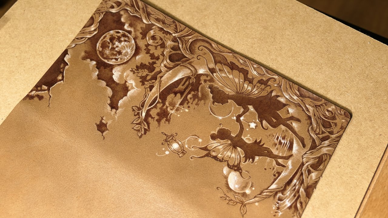 Pyrography/Leather burning Journal