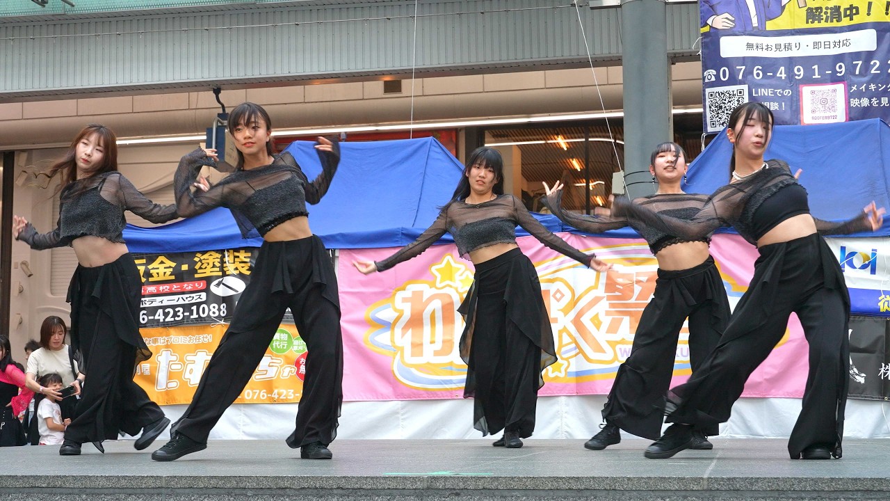【4K60P】 Dance studio LOOP ③ @ わんぱく祭り グランドプラザ 2024/06/16