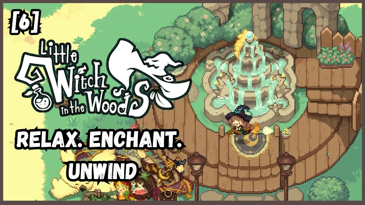 Curses and Blessings - Little Witch in the Woods Part 6 | Relaxing Gameplay for Study & Sleep