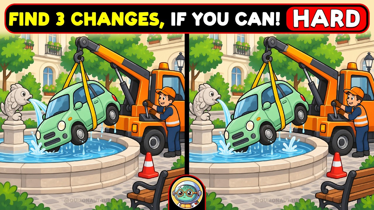 🐢🧩 Найди 3 отличия | Сложнее, чем кажется! 🧩🐢 | Quizonaut Turtle