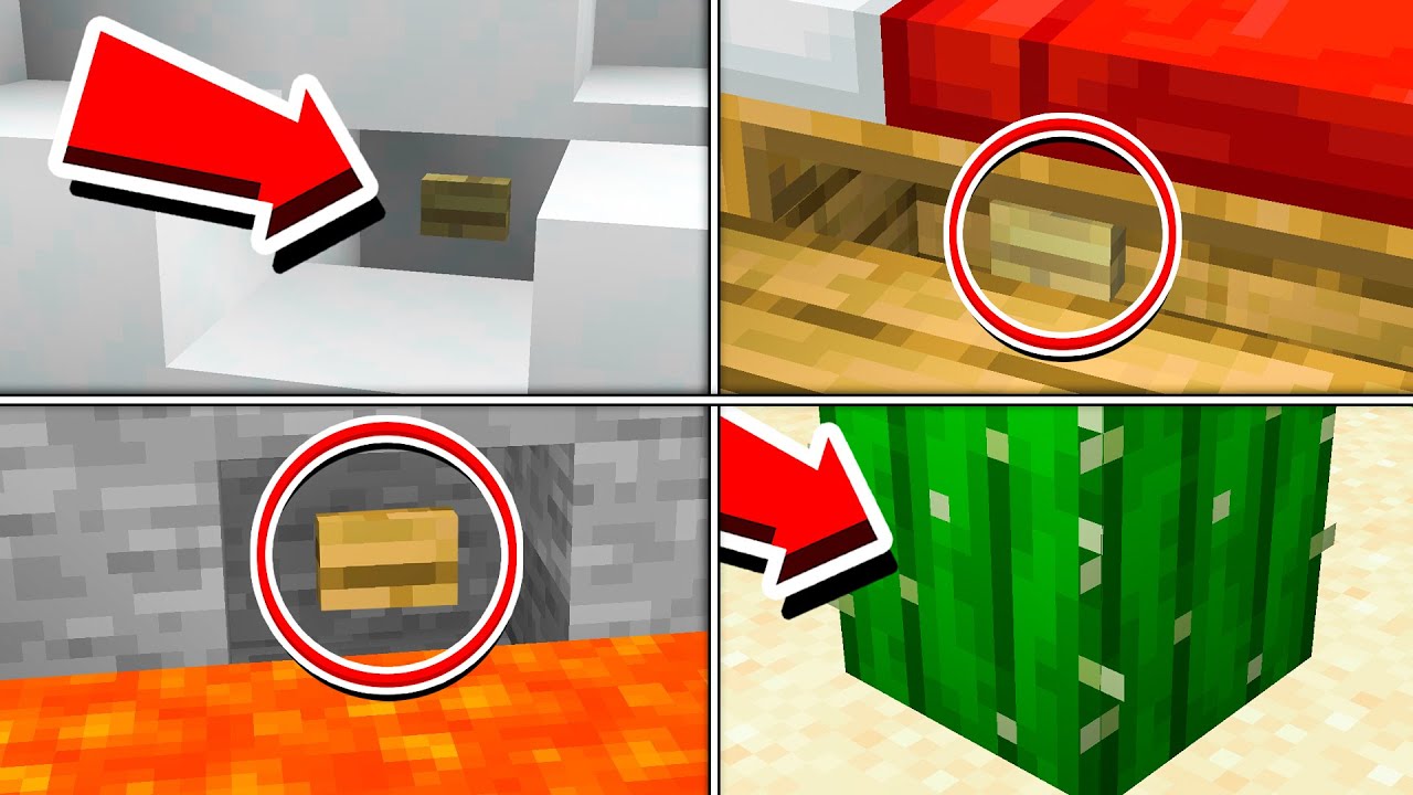 *SUPER DIF&Iacute;CIL* ENCONTRE O BOT&Atilde;O ESCONDIDO NO MINECRAFT!! (Find the Button)