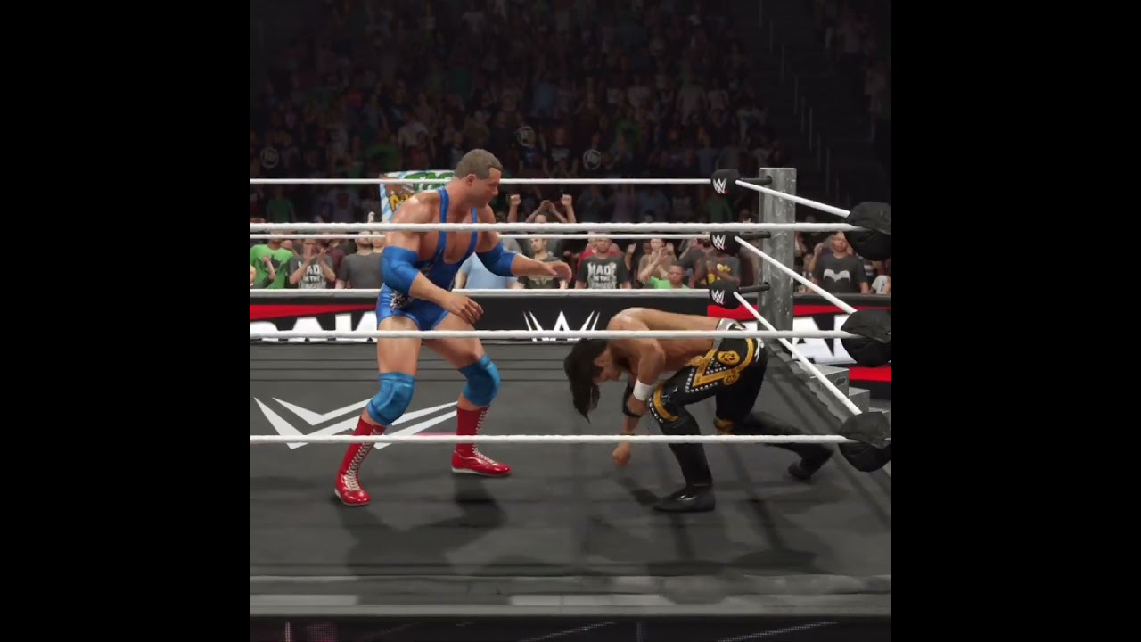 Алекс Шелли против Курта Энгла: болевой приём в WWE 2K25 