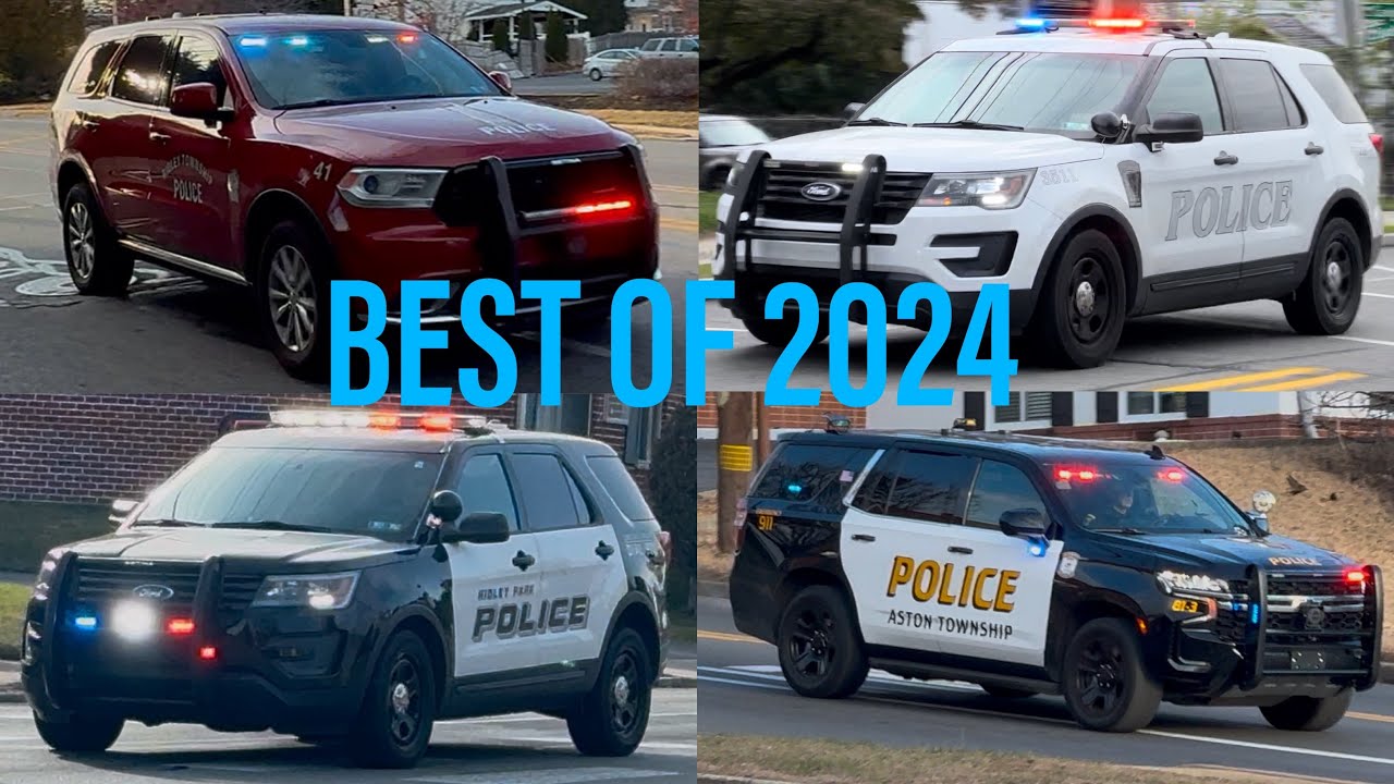 Police Cars Responding Compilation Best of 2024