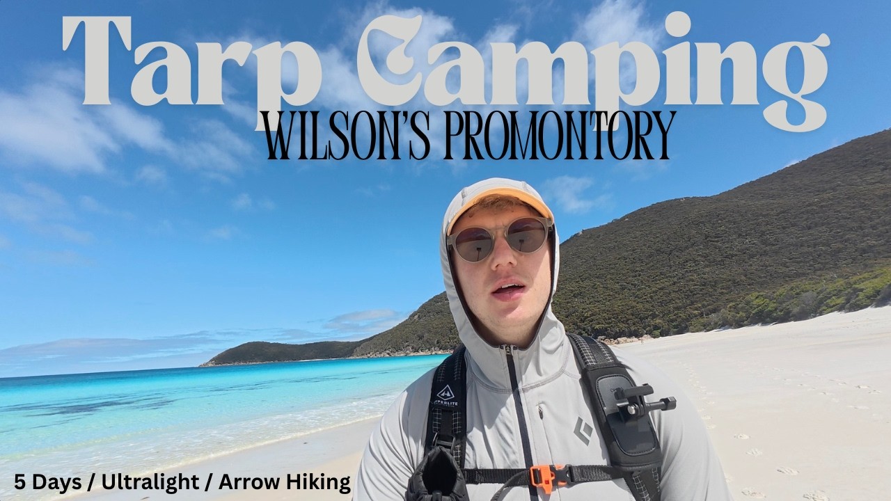 5 Days Solo Tarp Camping Wilson's Promontory