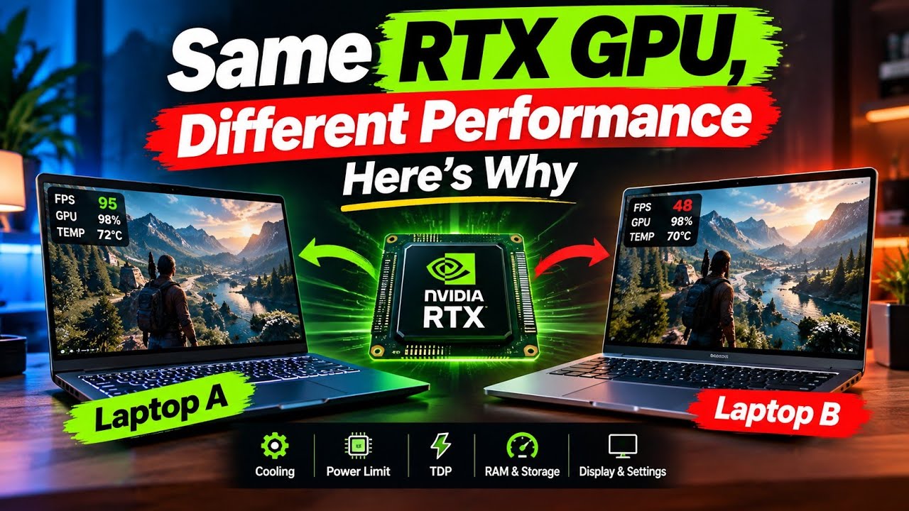 Одинаковые видеокарты RTX, разная производительность &mdash; вот в чём причина