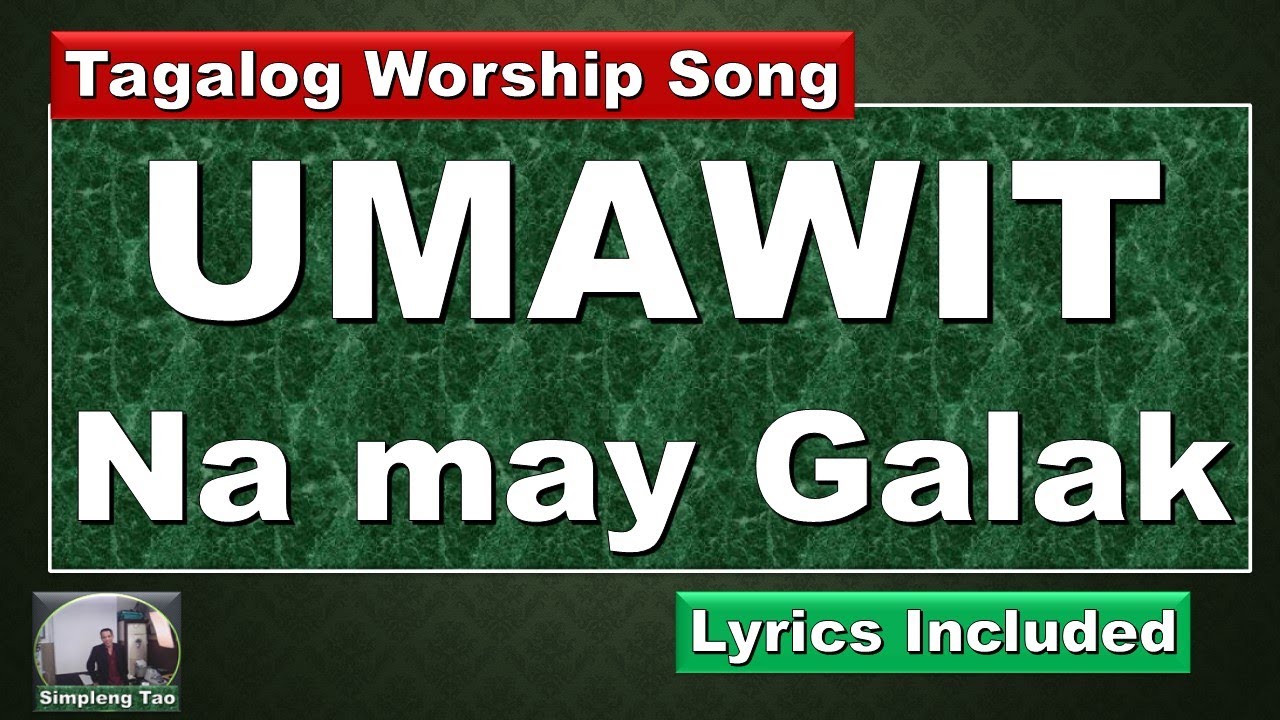 Umawit na May Galak