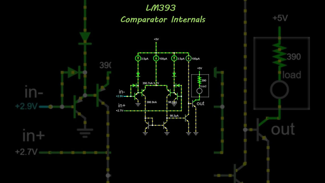LM393 Comparator Internals