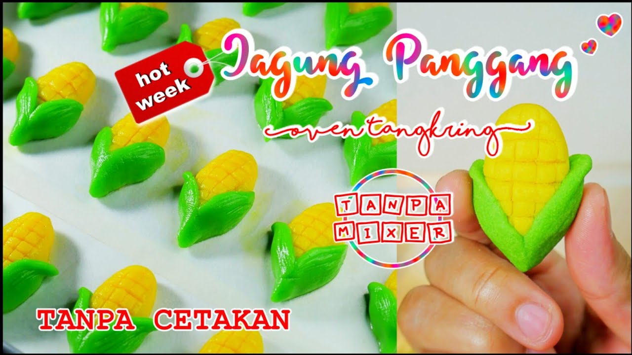 KUE KERING LEBARAN 2023 TERBARU - KREASI KUE KERING JAGUNG PANGGANG LEBARAN@dapuriana