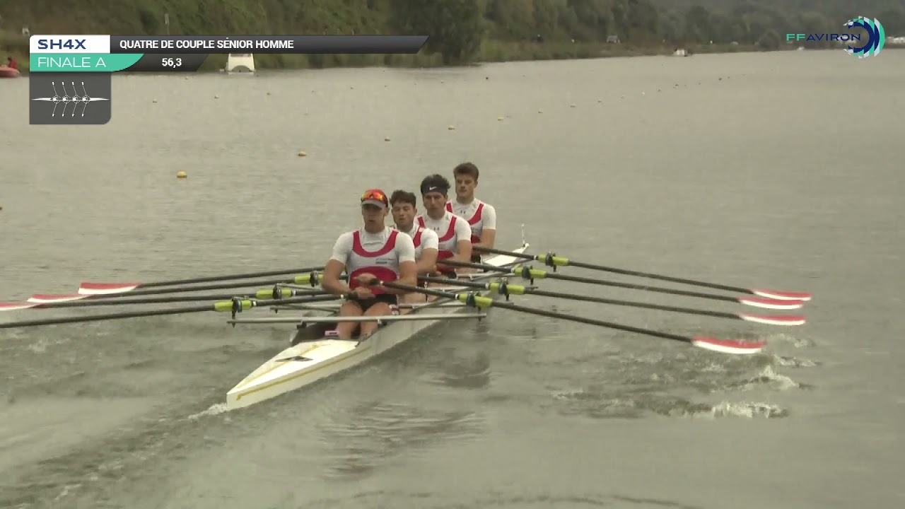 Quatre de couple Senior Homme - Championnats de France Bateaux Longs 2021