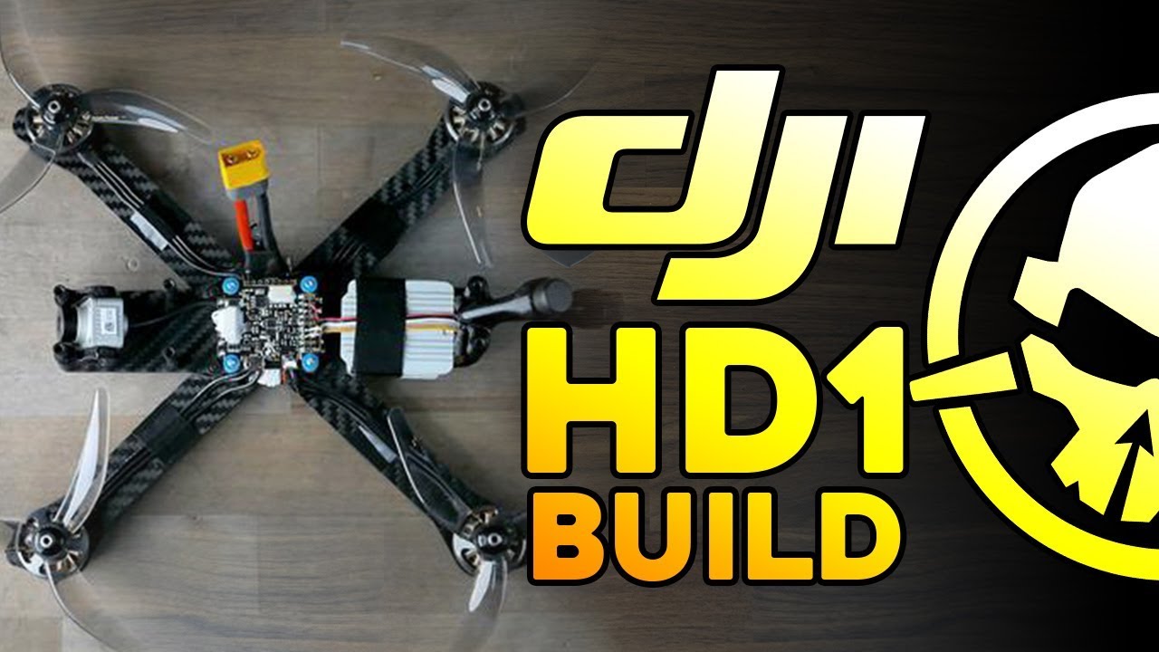 Rotor Riot Spec Kwad - сборка HD1 с системой DJI FPV