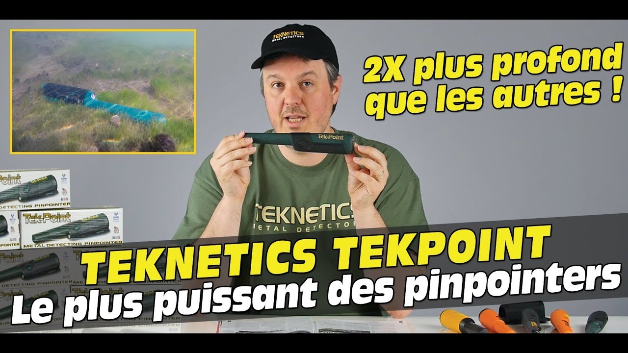 Tekpoint: le plus puissant des pinpointers (réglages, test terrain, comparatif profondeurs...)