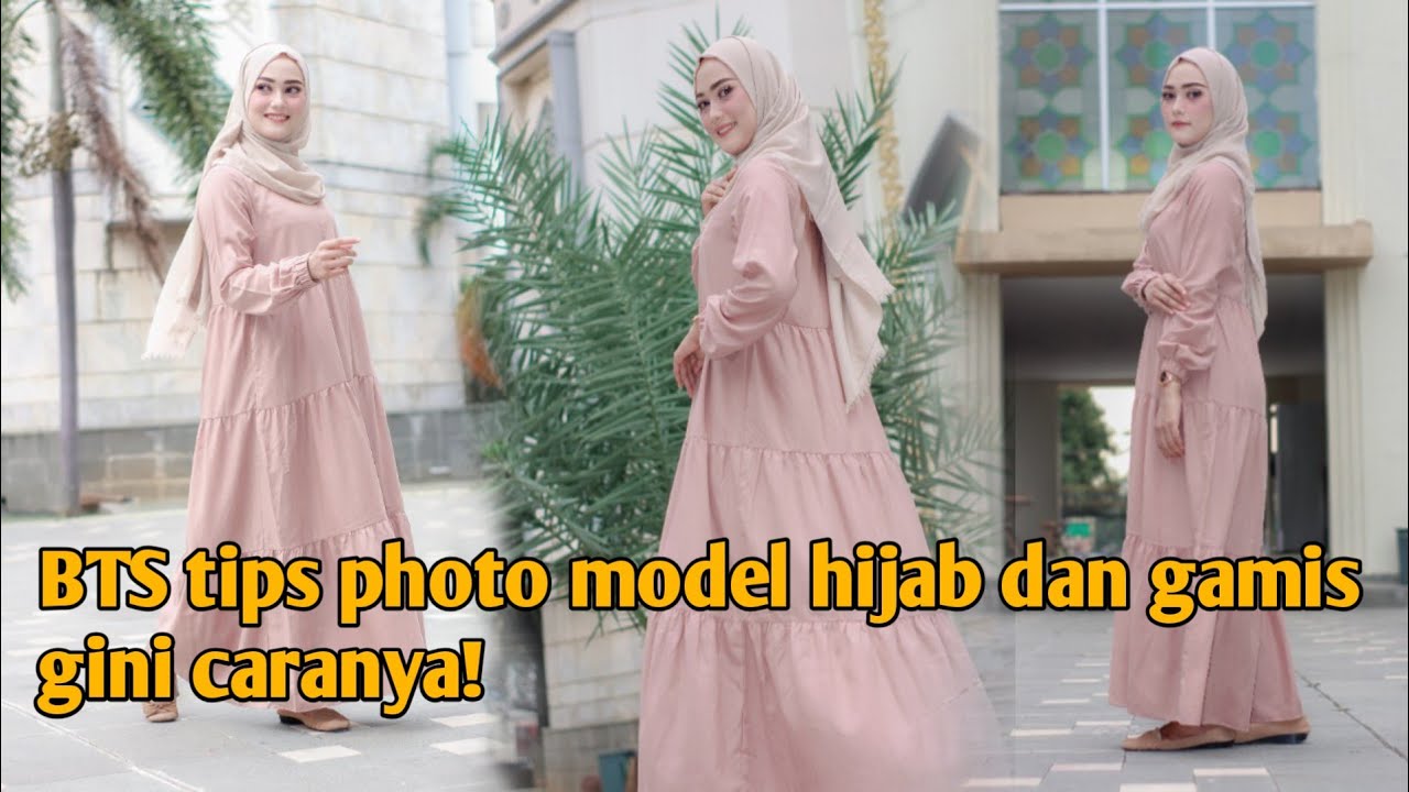 Photo model hijab dan gamis _ vlog Aang gunaefi