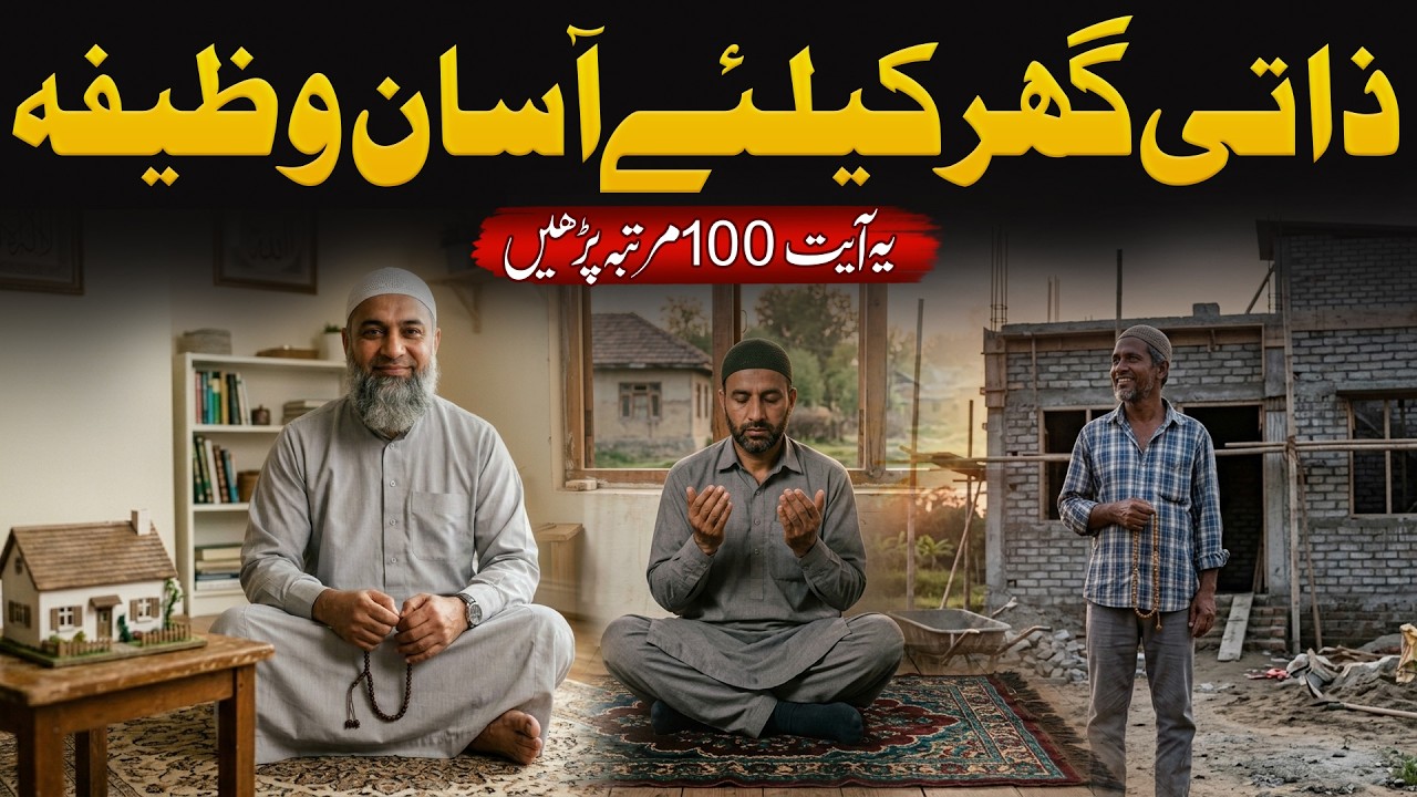 Powerful Wazifa for Own House | Get Your Dream Home Fast | Islamic Learning Hub