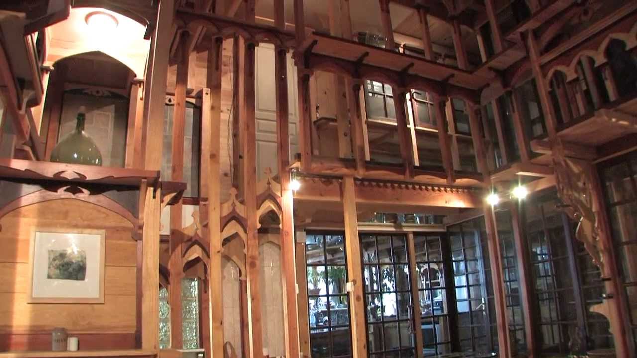 RESTIT 3D 2D MONTOULIERS La cath&eacute;drale de dentelle de bois...