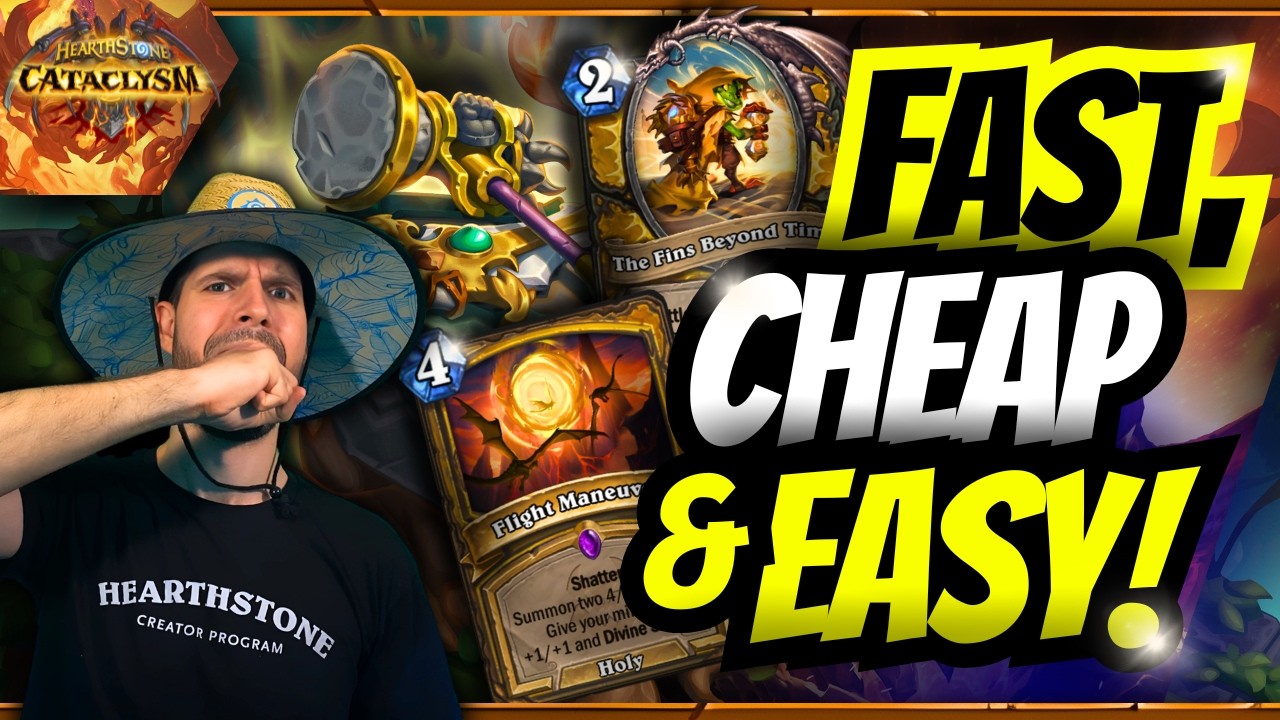 ⚡ THIS AGGRO PALLY DECK IS BROKEN! Fast Legend Guide + Gameplay