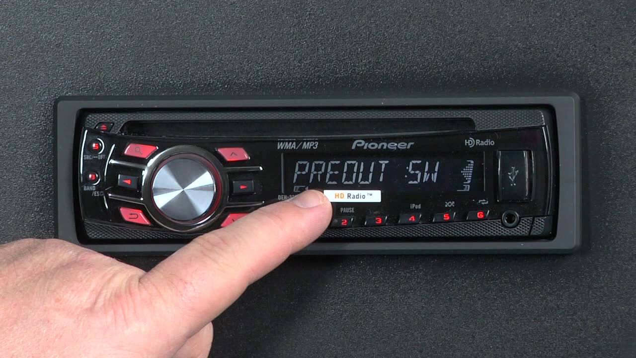 FAQ- DEH-33HD- Initial Setup Menu