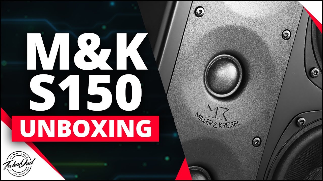 What Does An $11K Speaker System Look Like? M&K S150 5.1 THX Unboxing S150T X10 Subwoofer