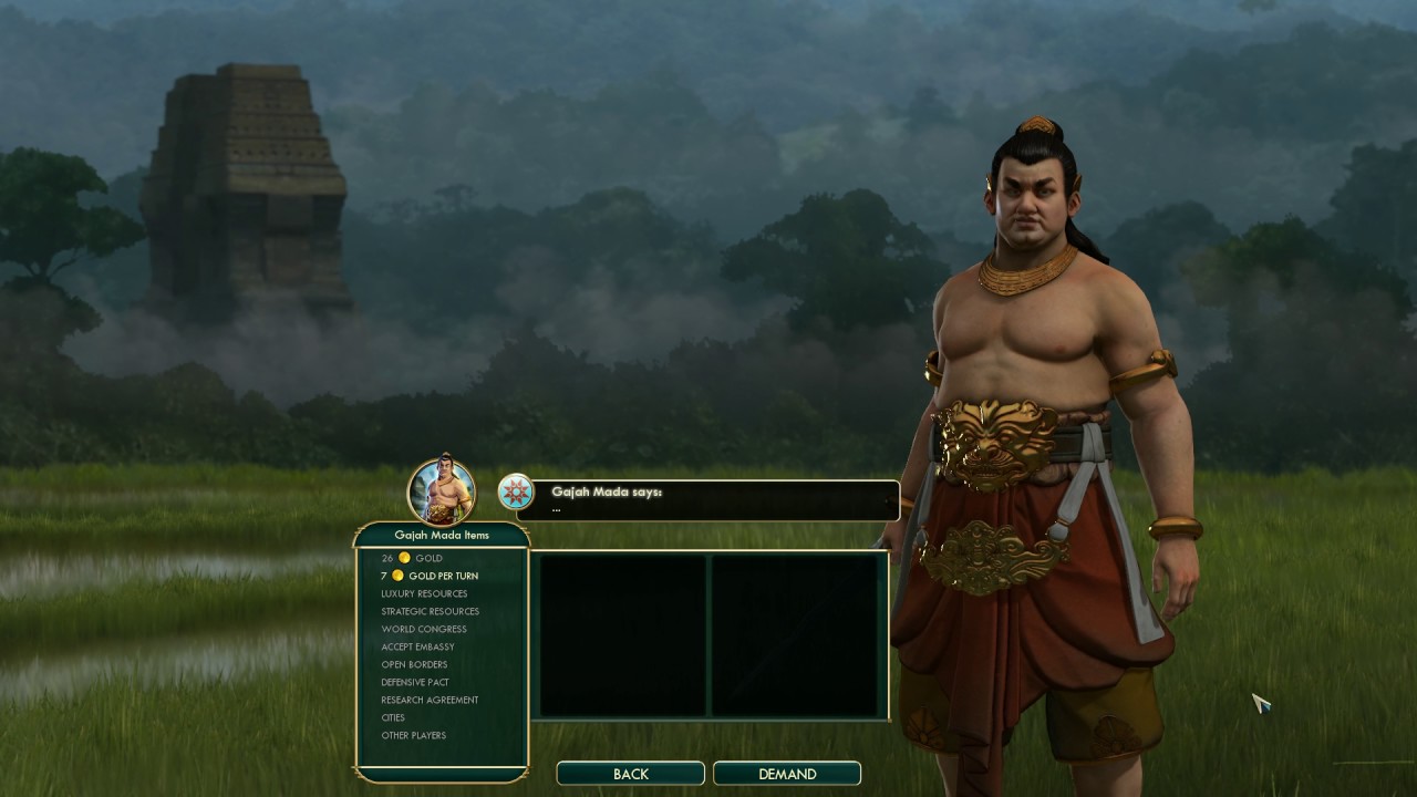 Civilization V Leader | Gajah Mada of Indonesia