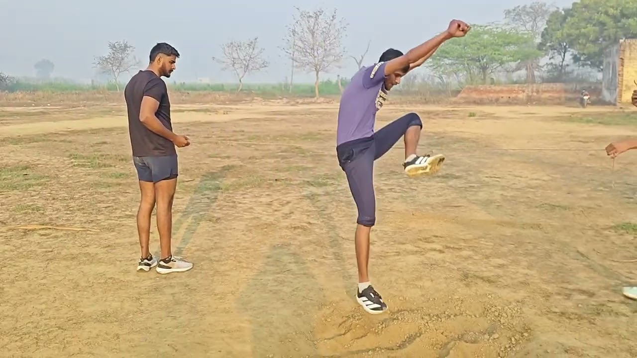 Delhi Police physical Day 12 || Long Jump | High jump | Running #ssc #delhipolice #trending #video 