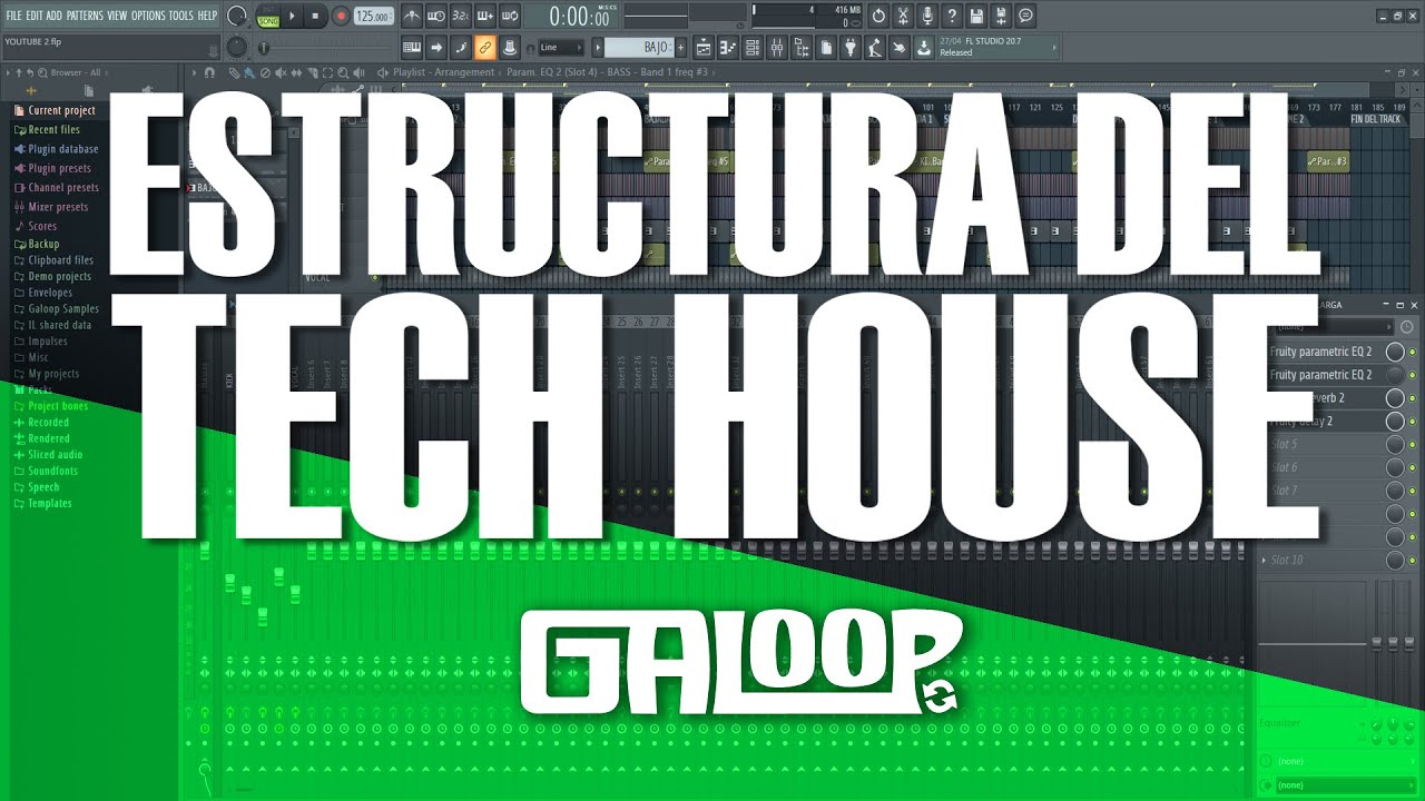Estructura del Tech House (Paso a paso)