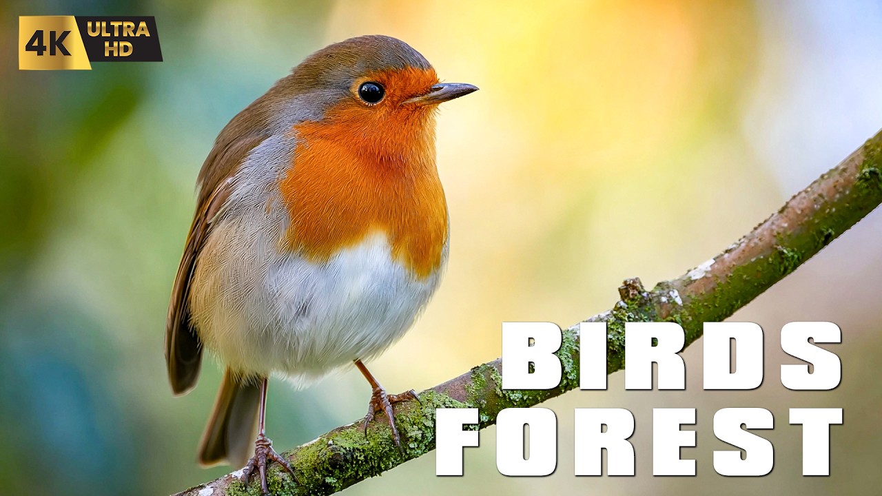 Gentle Birdsong | Calming Forest Birds Sounds for Studying, Meditation, and Rest