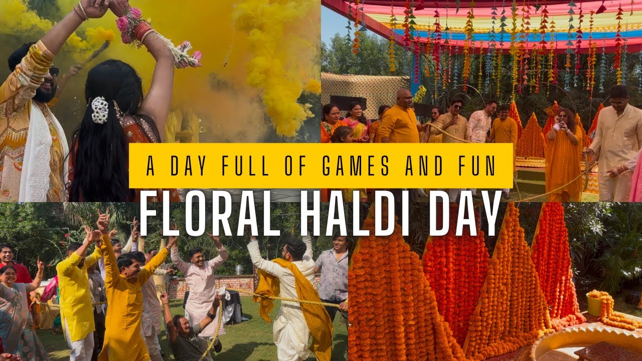 Haldi Wala Din🌻✨  #Haldi